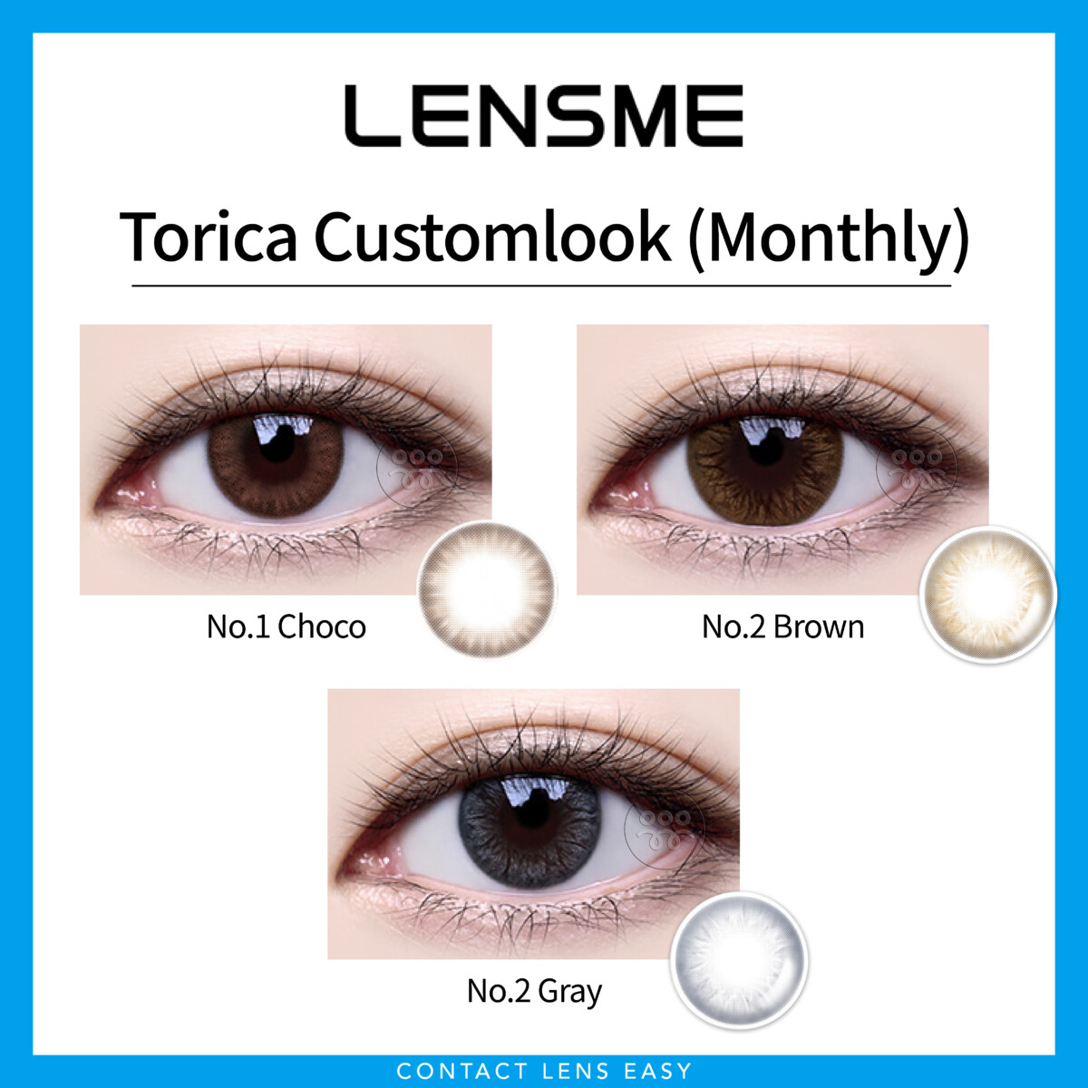 Lensme Torica Customlook (Monthly) | Contact Lens Easy